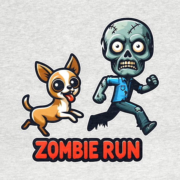 Zombie Run by Rawlifegraphic